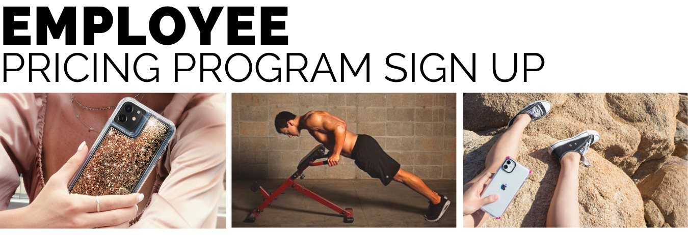 Employee Pricing Program Sign Up banner